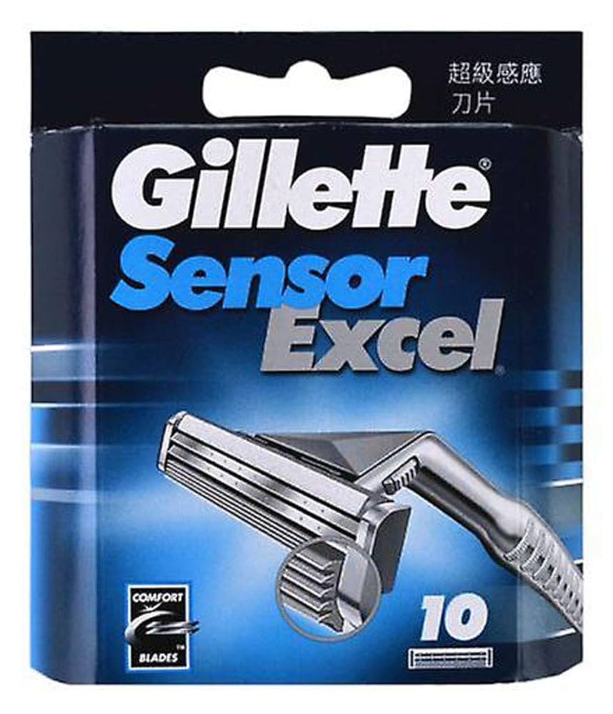 Gillette Sensor グルーミングツールセット Amazon.com: Gillette Sensor Excel Men's Razor Blade Refills
